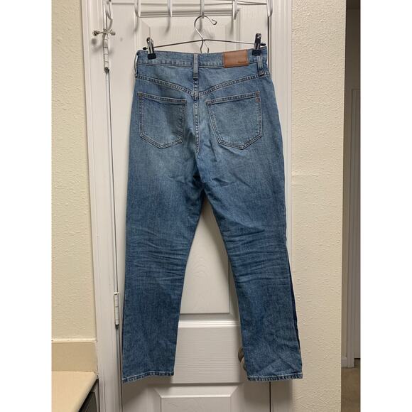 Madewell The High-Rise Slim Boyjean in Raebrook Wash: Eco Edition Size 24 - Picture 5 of 7